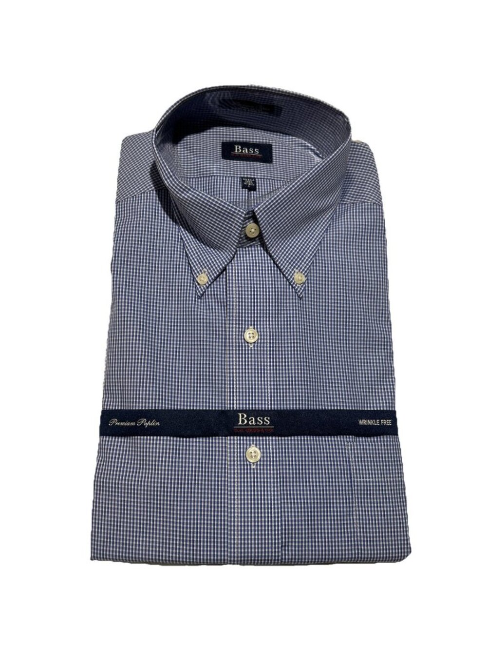 GH Bass Co Weejun Oxford Wrinkle Free Dress Shirt New 16 L 16 1/2 New Preppy